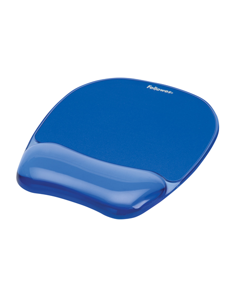 Fellowes | Mouse pad with wrist pillow | 230 x 202 x 32 mm | Blue
