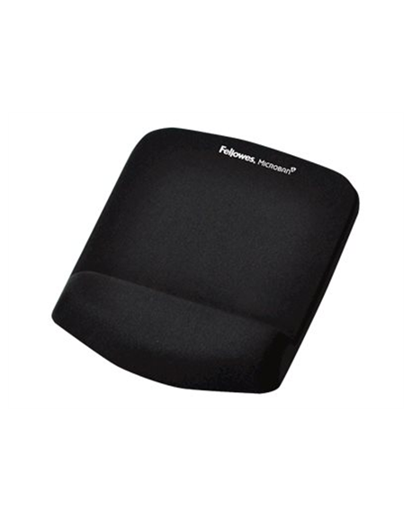 Fellowes | Mouse pad with wrist support PlushTouch | 238 x 184 x 25.4 mm | Black