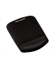 Fellowes | Mouse pad with wrist support PlushTouch | 238 x 184 x 25.4 mm | Black