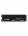 Kingston SSD | KC3000 | 2048 GB | SSD form factor M.2 2280 | SSD interface PCIe 4.0 NVMe M.2 | Read speed 7000 MB/s | Write speed 7000 MB/s