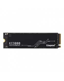 Kingston SSD | KC3000 | 4096 GB | SSD form factor M.2 2280 | SSD interface PCIe NVMe Gen 4.0 x 4 | Read speed 7000 MB/s | Write 