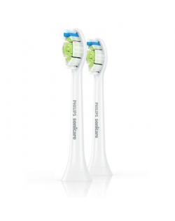 Philips Toothbrush replacement HX6062/10 Heads, For adults, Number of brush heads included 2, White