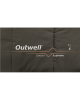 Outwell Contour Sleeping Bag, Left zipper, Supreme Coffee