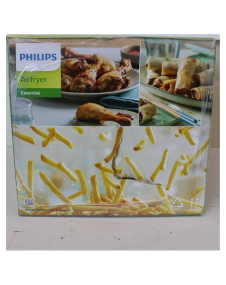 SALE OUT. | HD9270/90 Essential | Air Fryer XL | Power 2000 W | Capacity 6.2 L | Black | DAMAGED PACKAGING, SCRATSHES ON SIDE