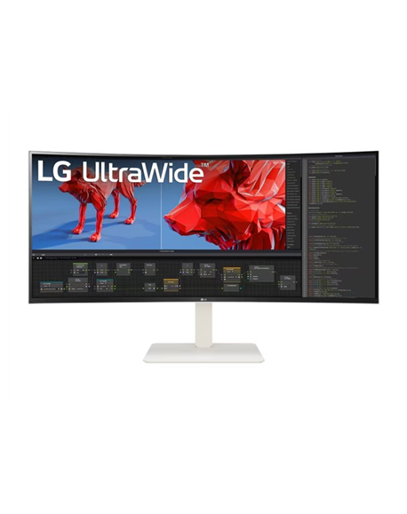 LG | 38WR85QC-W | 38 " | IPS | 3840 x 1600 pixels | 21:9 | 1 ms | 450 cd/m² | HDMI ports quantity 2 | 144 Hz