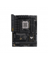 ASUS TUF GAMING B650-PLUS | Processor family AMD B650 | Processor socket 1 x Socket AM5 | 4 DIMM slots - DDR5, non-ECC, ECC, on-die ECC, unbuffered | Supported hard disk drive interfaces SATA-600 (RAID), 3 x M.2 | Number of SATA connectors 4