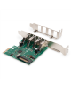 Digitus | USB 3.0, 4 Port, PCI Express Add-On card 4 Ports A/F External, VL805 chipset | DS-30221-1