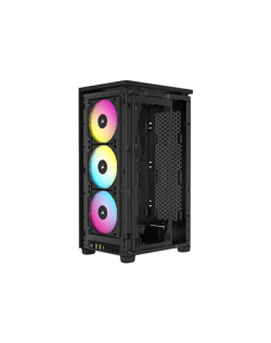 Corsair | RGB AIRFLOW PC Case | 2000D | Black | Mini-ITX | Power supply included No | SFX