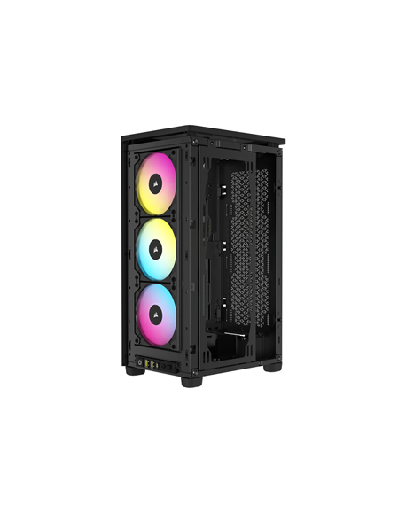 Corsair | RGB AIRFLOW PC Case | 2000D | Black | Mini-ITX | Power supply included No | SFX