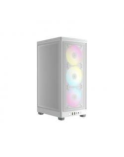 Corsair | RGB AIRFLOW PC Case | 2000D | White | Mini-ITX | Power supply included No | SFX