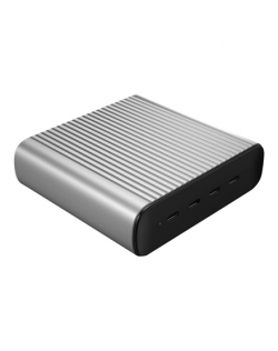 Hyper HyperJuice 245W 4 USB-C PD Port GaN Charger, EU/UK Cord