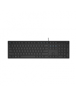 Dell Keyboard KB216 Multimedia Wired Ukrainian Black