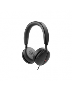 Dell | Pro Wired On-Ear Headset | WH5024 | Built-in microphone | ANC | USB Type-A | Black
