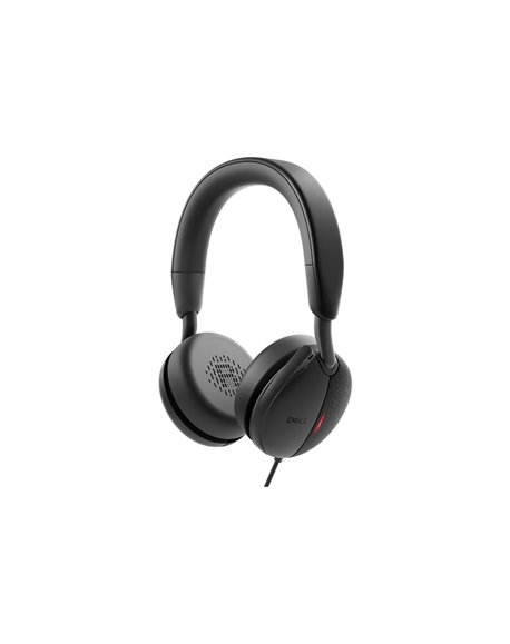Dell | Pro Wired On-Ear Headset | WH5024 | Built-in microphone | ANC | USB Type-A | Black