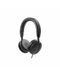 Dell | Pro Wired On-Ear Headset | WH5024 | Built-in microphone | ANC | USB Type-A | Black