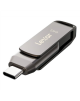 Lexar | 2-in-1 Flash Drive | JumpDrive Dual Drive D400 | 64 GB | USB 3.1 | Grey
