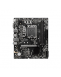 MSI | PRO H610M-E | Processor family Intel | Processor socket LGA1700 | Supported hard disk drive interfaces SATA, M.2 | Number of SATA connectors 4