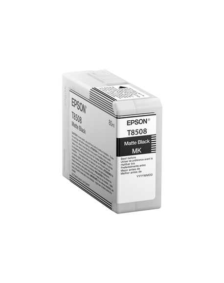Epson T85080N ink, Matte Black | Epson