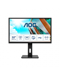 AOC | Monitor | Q32P2 | 31.5 " | IPS | WQHD | 16:9 | Warranty 36 month(s) | 4 ms | 250 cd/m² | Headphone out (3.5mm) | HDMI port