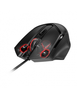 MSI CLUTCHGM20 ELITE Gaming USB RGB Adjustable up to 6400 DPI Desktop Laptop Gaming Grade Optical Mouse (Clutch GM20 ELITE) | MS