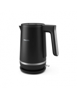 Philips HD9395/90 Dual -wall Kettle, 2200W, 1.7 L capacity, Black | Philips