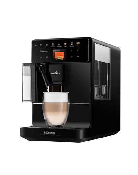 ETA | Coffee Machine | ETA918090000 Acorto | Pump pressure 19 bar | Built-in milk frother | Automatic | 1400 W | Black