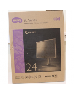 SALE OUT. BenQ BL2420PT 24 ", 2K Ultra HD, 2560 x 1440 pixels, LED, IPS, 5 ms, 300 cd/m², Black Benq Designer BL2420PT Benq 24 "