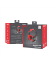 GENESIS ARGON 110 Gaming Headset, On-Ear, Wired, Microphone, Black/Red