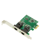 Logilink PC0075, 2-port Gigabit PCI Express network card | Logilink | 2 x Gigabit Lan (RJ 45) | Lan card