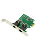 Logilink PC0075, 2-port Gigabit PCI Express network card | Logilink | 2 x Gigabit Lan (RJ 45) | Lan card