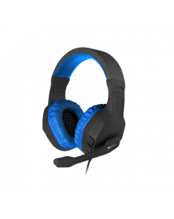 GENESIS ARGON 200 Gaming Headset, On-Ear, Wired, Microphone, Blue