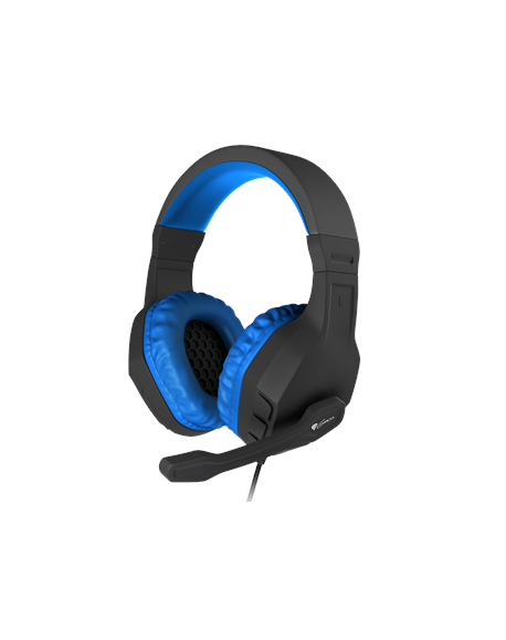 GENESIS ARGON 200 Gaming Headset, On-Ear, Wired, Microphone, Blue