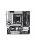 ASRock | B760M Steel Legend WiFi | Processor family Intel | Processor socket LGA1700 | DDR5 DIMM | Memory slots 4 | Supported hard disk drive interfaces SATA3, 3 Hyper M.2 | Number of SATA connectors 4 | Chipset B760 | Micro ATX