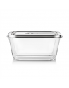 Caso Glass Vacuum Container with Plastic Lid | VacuBoxx Inox XL | Transparent