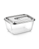 Caso Glass Vacuum Container with Plastic Lid | VacuBoxx Inox XL | Transparent