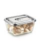 Caso Glass Vacuum Container with Plastic Lid | VacuBoxx Inox XL | Transparent