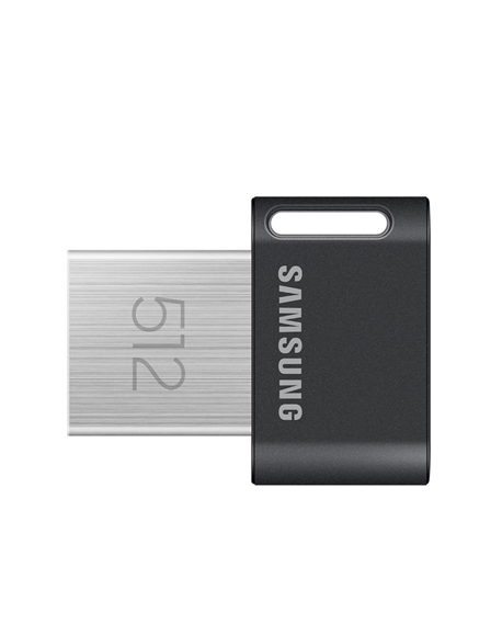 Samsung | FIT Plus | MUF-512AB/APC | 512 GB | USB 3.2 Gen 1 | Gray