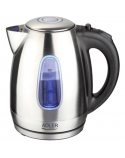 Adler Kettle AD 1223 Standard, Stainless steel, Stainless steel, 2200 W, 360° rotational base, 1.7 L