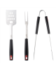 Adler | Grill Utensil Set with Carrying Case | AD 6727 | Grill Cutlery Set | 4 pc(s) | Stainless Steel/Black