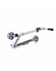 GLOBBER scooter Flow Element Comfort Lights, silver, 727-130 | Globber
