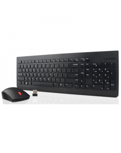 Lenovo Essential 4X30M39497 Keyboard and Mouse Combo, Wireless, Keyboard layout English US, Wireless connection Yes, Mouse inclu