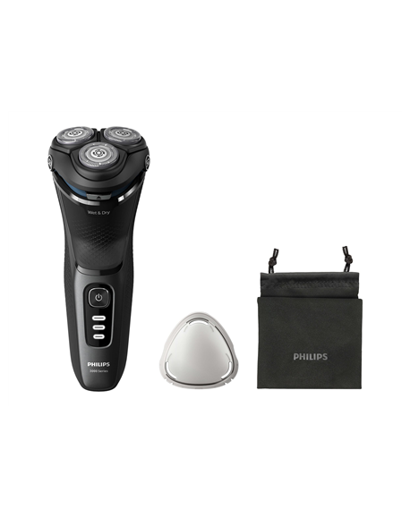 Philips | Shaver | S3244/12 | Operating time (max) 60 min | Wet & Dry | Lithium Ion | Black