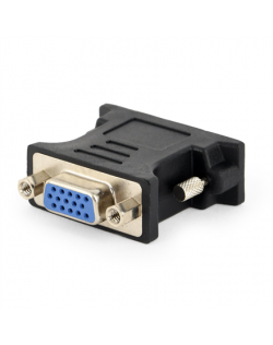 Gembird Adapter DVI-A male to VGA 15-pin HD (3 rows) female, black