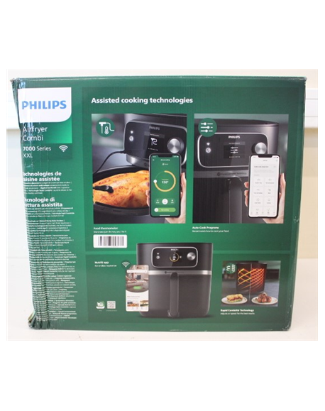SALE OUT. Philips HD9880/90 7000 XXL Connected Airfryer Combi, Black Philips Airfryer Combi HD9880/90 7000 XXL Connected Power 2