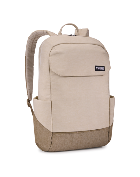 Thule | Backpack 20L | Lithos | Fits up to size 16 " | Laptop backpack | Pelican Gray/Faded Khaki