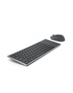 Dell Keyboard and Mouse KM7120W Wireless, 2.4 GHz, Bluetooth 5.0, Keyboard layout US, Titan Gray