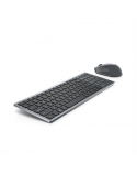 Dell Keyboard and Mouse KM7120W Wireless, 2.4 GHz, Bluetooth 5.0, Keyboard layout Russian, Titan Gray