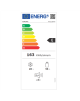 Gorenje | Refrigerator | RF212EPW4 | Energy efficiency class E | Free standing | Double Door | Height 117 cm | Fridge net capaci