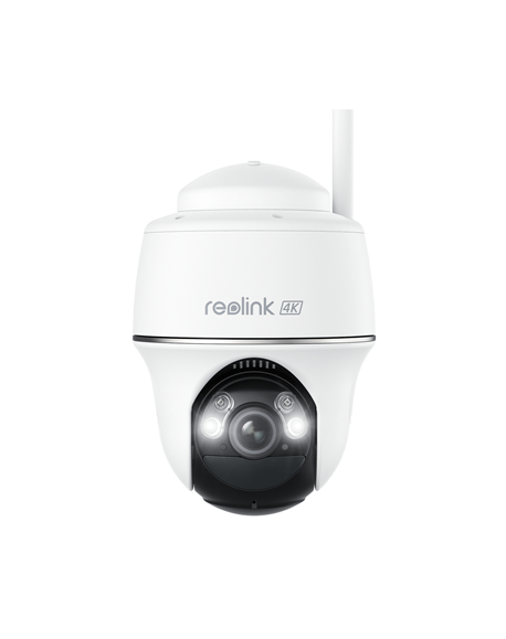 Reolink | Smart 4K Pan and Tilt Camera with Spotlights | Argus Series B440 | Dome | 8 MP | 4mm | H.265 | Micro SD, Max.128GB