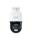Reolink | 4K Dual-Lens Auto Tracking PoE Security Camera with Smart Detection | TrackMix Series P760 | PTZ | 8 MP | 2.8mm/F1.6 | IP65 | H.264/H.265 | Micro SD, Max. 256GB